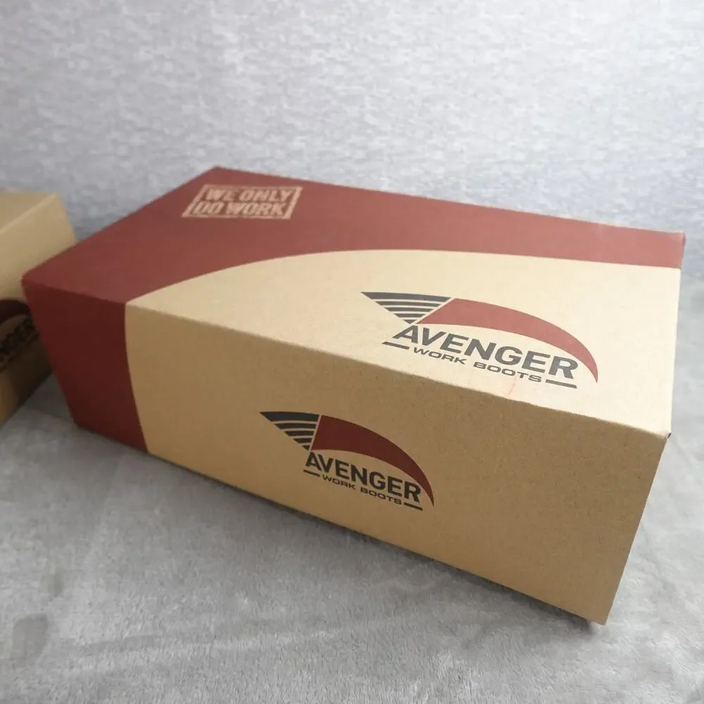 Avenger Blade A320 Men's Safety Toe Work Shoes – Size 13 Medium – Black/White